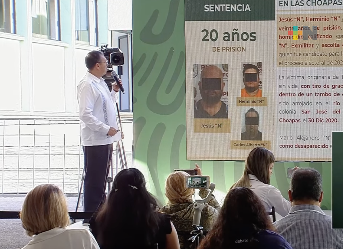 Excandidato a alcaldía de Las Choapas, Jesús «N» es sentenciado a 20 años de prisión